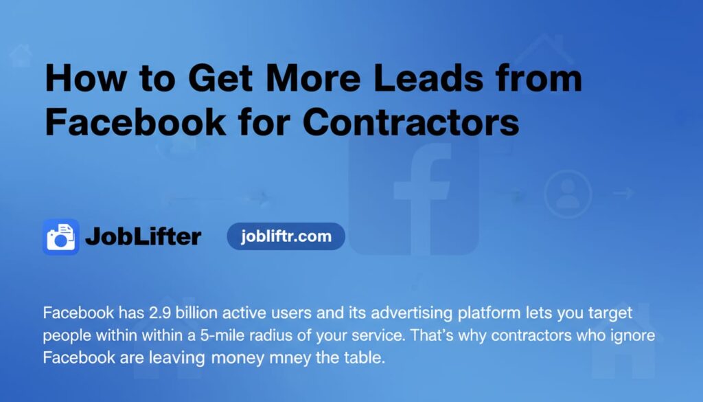 Get More Leads from Facebook